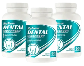 renew dental support 3 bottles
